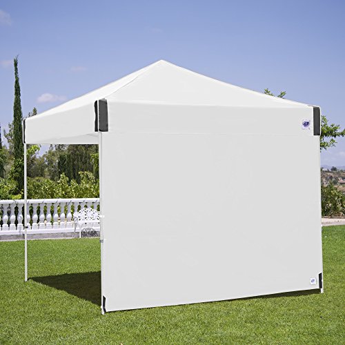 E-Z Up Single Sidewall, Fits 10' Straight Leg, Truss Clip Attachment, White #TOP3