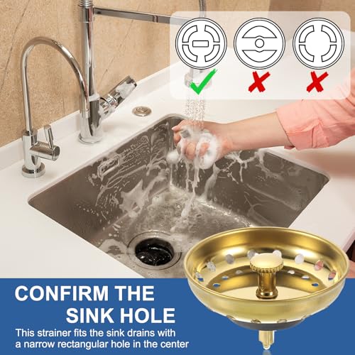 Colador para fregadero de cocina de acero inoxidable miniatura 5