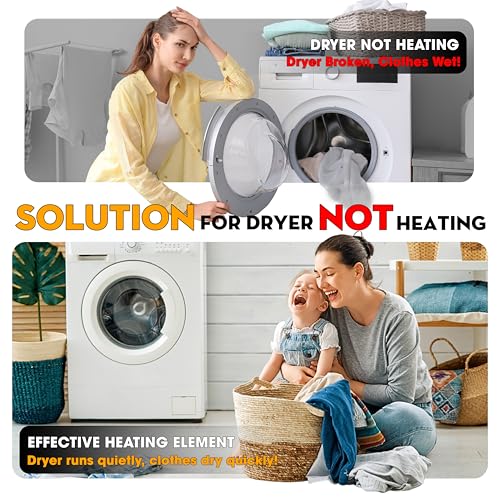 Image of Dryer Heating Element Thermostat for Whirlpool WED9400SW2 WED7300XW0 WED905 | WED9400SW2, WED70HEBW0, WED7300XW0, WED8300SW0, WED9150WW1, WED9550WW1, WED9200SQ1, WED7800XW0, WED97HEDU1