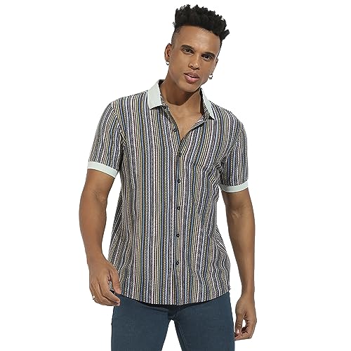 Image of Campus Sutra Men's Regular Fit Shirt