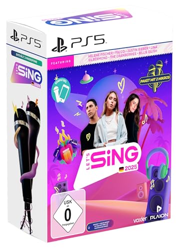 Let's Sing 2025 German Version (+ 2 Mics) (PlayStation 5)