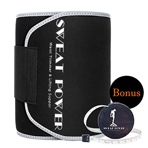 Gym Waist Trimmer for Women and Men,Gym Sweat Wrap Belt,Belly Fat Slimming Waist