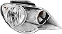 Gold Shrine For Chrysler Pacifica Headlight 2007 2008 Passenger Right Side Headlamp Assembly Replacement