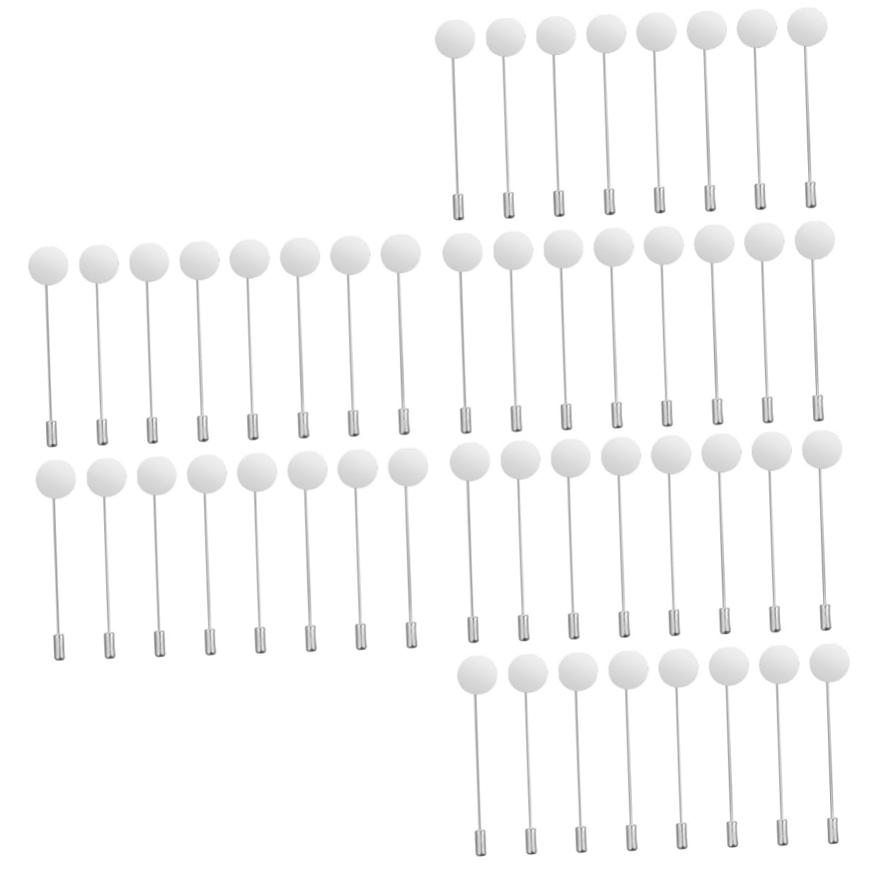 NUOBESTY 150pièces Épingles De Sécurité pour Accessoires De Bijoux Argenté pour Broches Écharpes Et Cravates Créatif pour Femmes