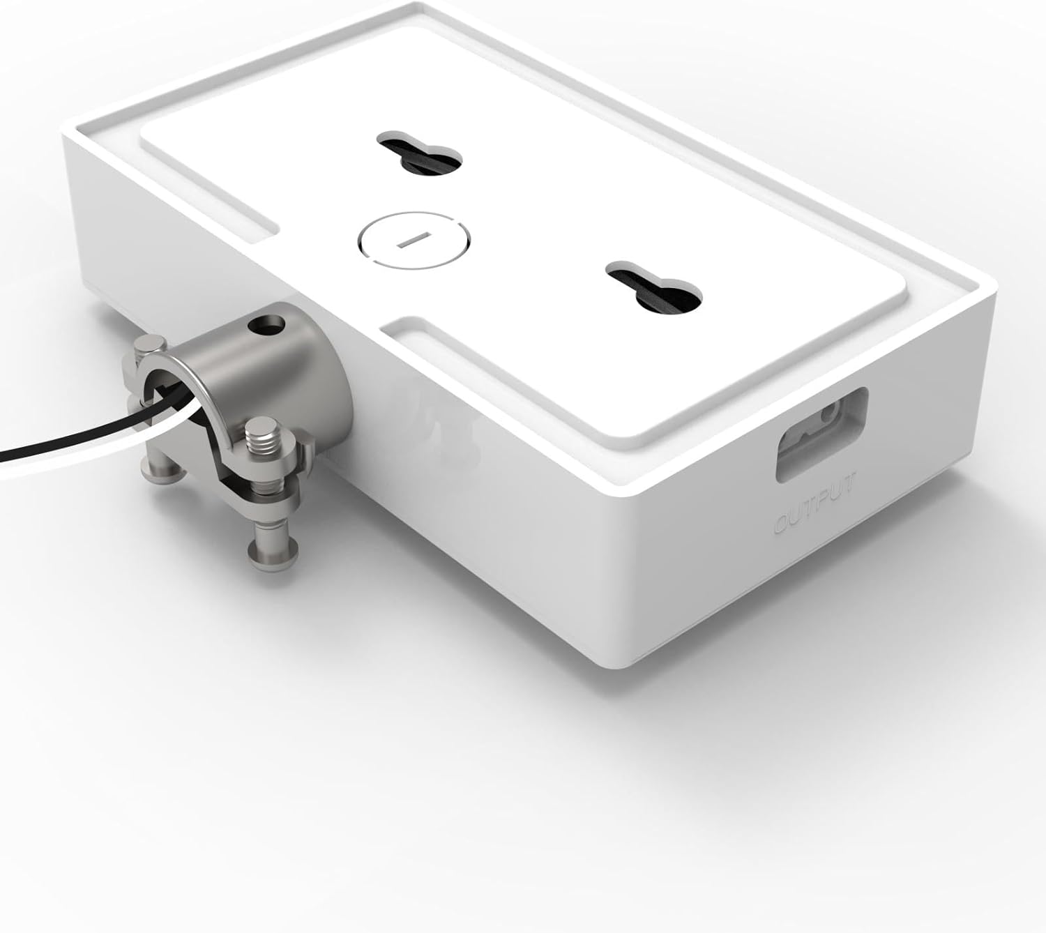 Extension Accessories Compatible with Hyperlink & Lumilink Series Under Cabinet Light with Quick-Connect (Wired Box, White, 2.52 Inch)