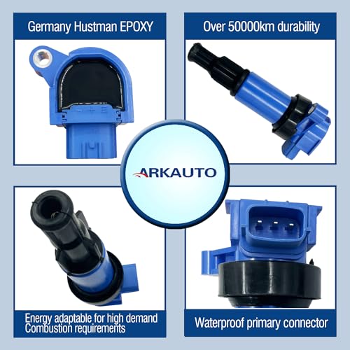 ARKAUTO Performance JDM Ignition Coil Pack Set Of 1 Compatible With Nissan Silvia 200SX PS13 KPS13 S14 CS14 180SX RPS13 KRPS13 ALL 240SX SR20DET Replacement For 22448-50F01 22448-52F00 MPP-301 by ARKAUTO - Image 2