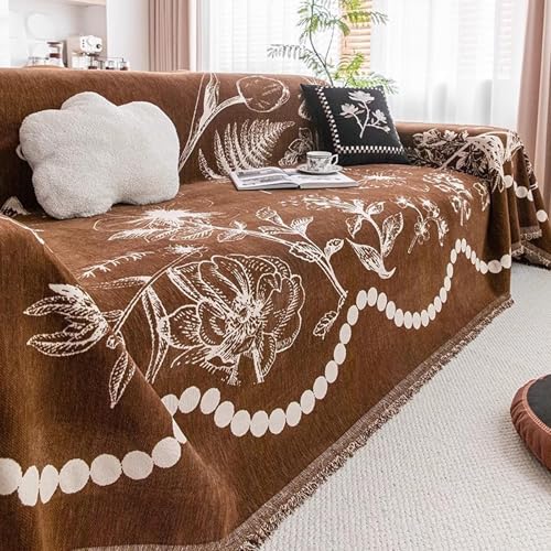 Housse de canapé lavable et résistante en chenille pour sectionnel - 2