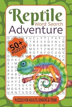 Paperback Reptile Word Search Adventure: Snakes, Lizards, Turtles & More Scaly Fun for Every Puzzle Lover Book