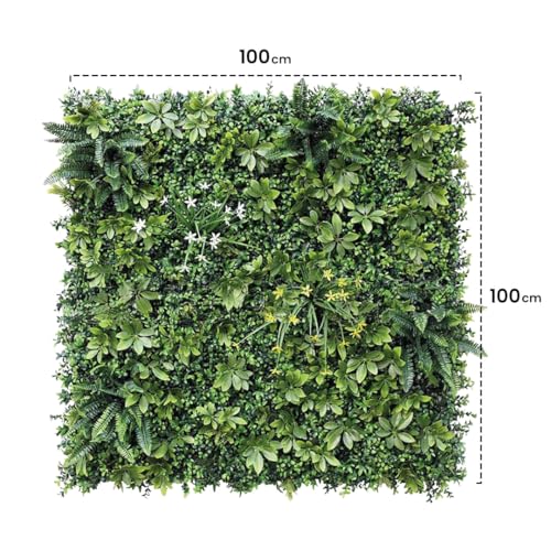 Jardín vertical artificial Hellene para decorar terrazas y salones 4