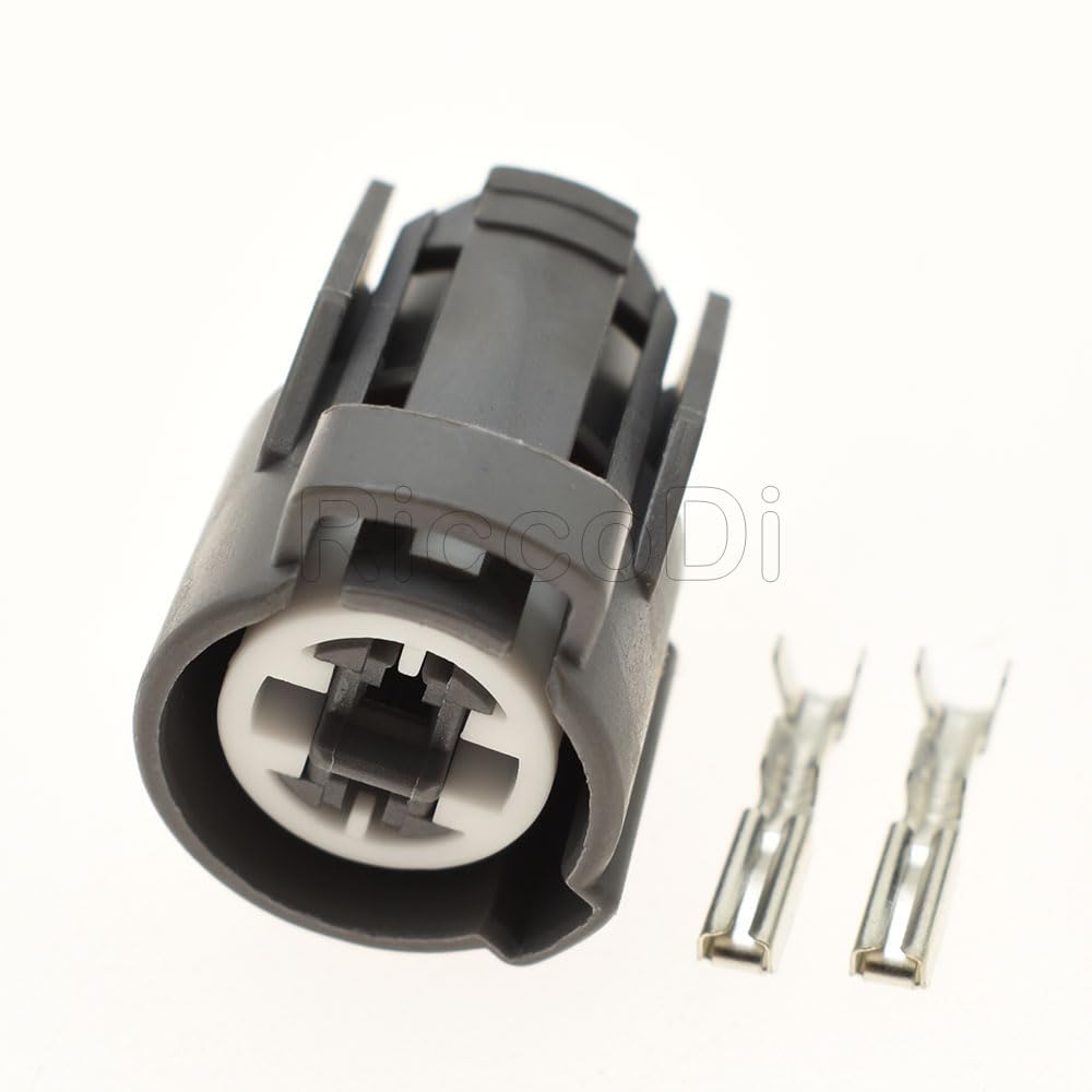 elpart 1-20Sets 2 Pin Water Inlet Temperature Sensor Connector Automotive Oil Pressure Switch for 6189-0156 - #elPart2318332 (Color: Male Female Set/Package: 20Set)