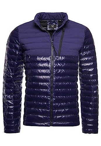 Image of Superdry Men's Studios Contrast Core Down Jacket, Eclipse Navy, L