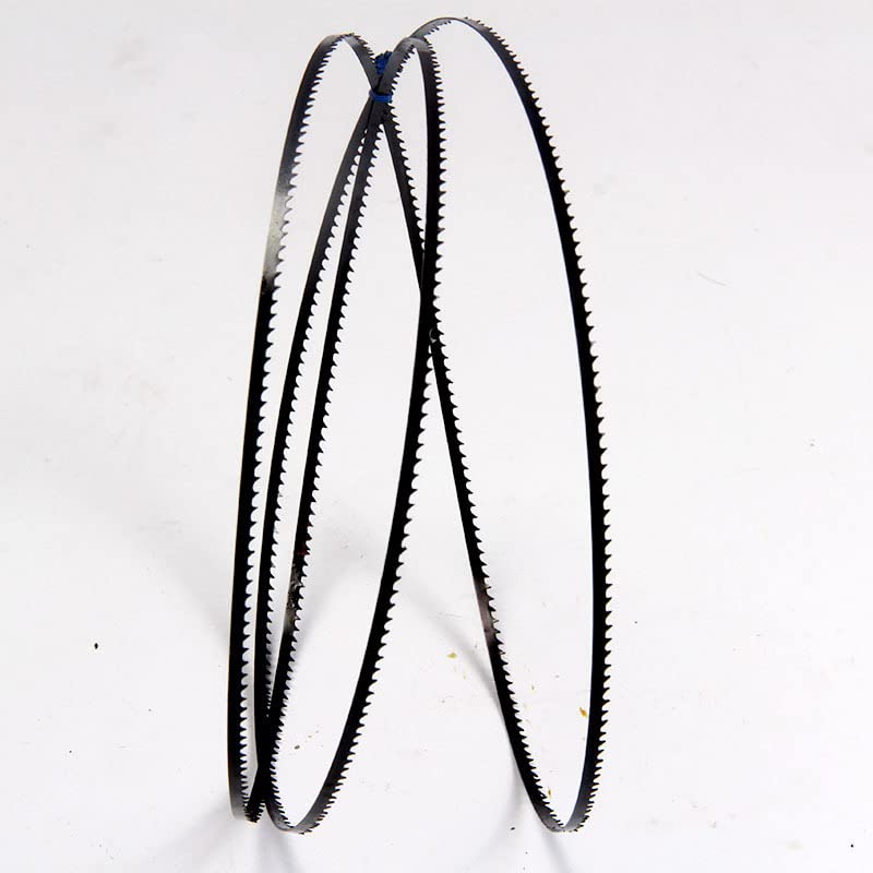 3 uds hojas de sierra for carpintería 14Tpi hojas de sierra de banda curva de corte 1400mm * 3, 6,35, 9,5mm * 6/14Tpi(Mix pack 1)