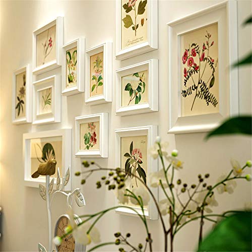 Lizp Estilo Europeo Madera Maciza Foto De La Pared Decoración Simple Blanco Marco De Foto Marco Pared De Fondo Creativo Foto Marco Collage El Frente Es De Plexiglás Real para Inicio Cover