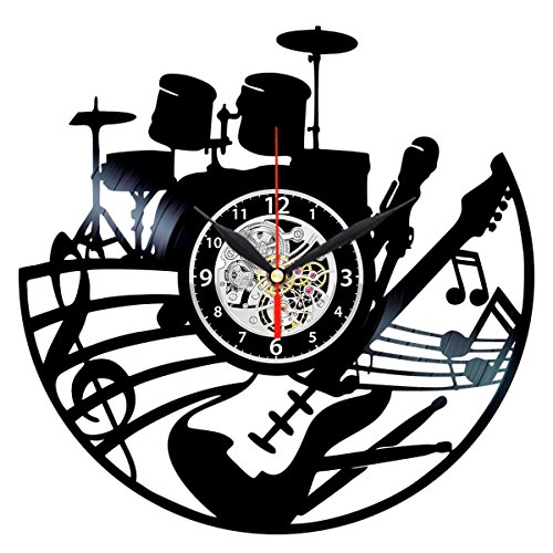 Jazz Vinyl Clock - Record Art Wall Decor - Music Lover Gift #TOP4