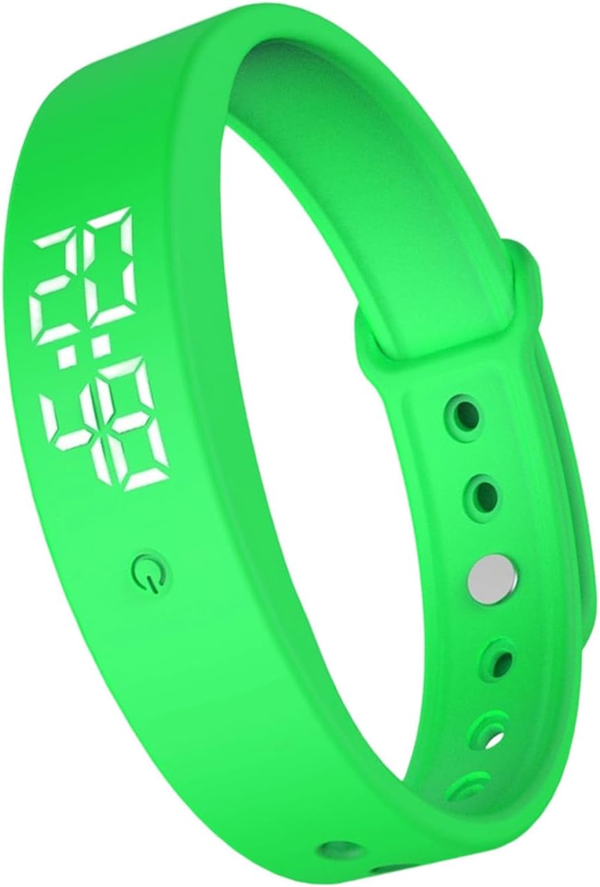 Smart Defeat Alarm Bangle Quiet Casual Fit Health Observe Long Battery Life Plan Band