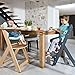 Safety 1st Timba Trona de madera con bandeja, Trona evolutiva para niños...