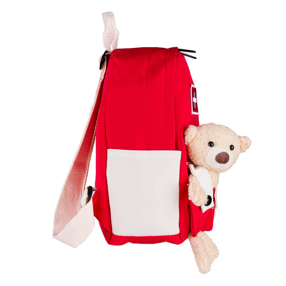 Erste-Hilfe-Rucksack Kinder, OUTDOOR KIDS, rot/weiß, DGUV 202-089, gefüllt, Art.-Nr. 609628