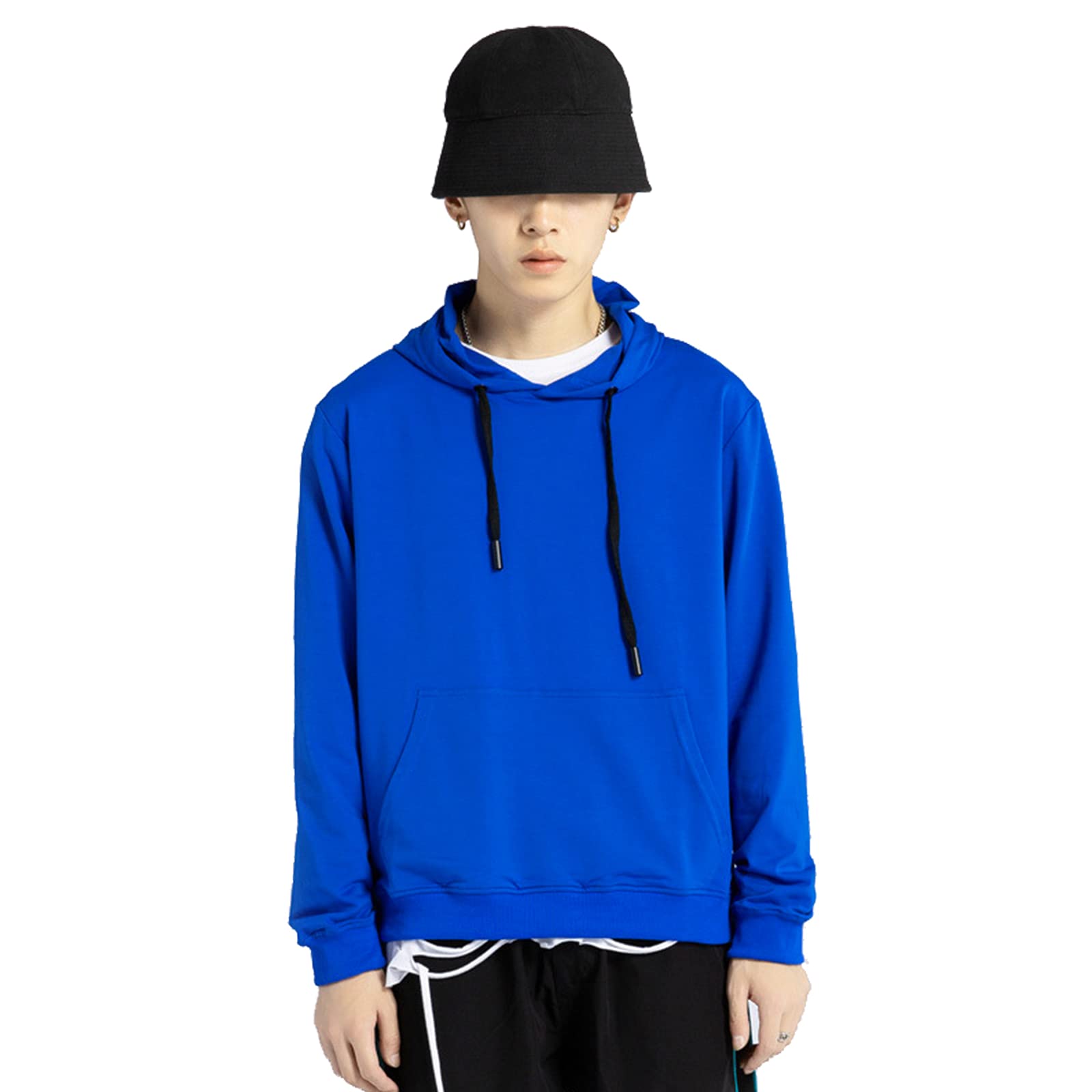 amropi Tuta da Ginnastica Uomo con Cappuccio e Pantaloni Sportivi Pullover Felpa Jogging Tute