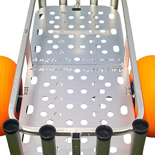 Fish N Mate Anglers 877 Aluminum Smooth Bottom Plate for Sr Carts