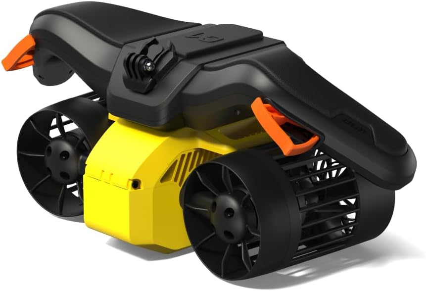 Subacqueous scooter Lefeet C1: Max 60min Battery with action Mount IPX8 100FT waterproof sports sports sports, Scuba in the pool, children/adults. 2 51 QNRccLsL. AC SL1000