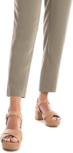 Sandalia Xti XTI - Zapato Mujer Oro - Calzado Cómodo Y Versátil - Moda Casual - Modelo 14378501 (Talla 36 Sandalias Xti Mujer