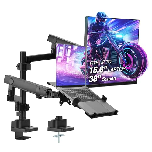 AVLT Laptop and Monitor Long Pole Stand on Amazon
