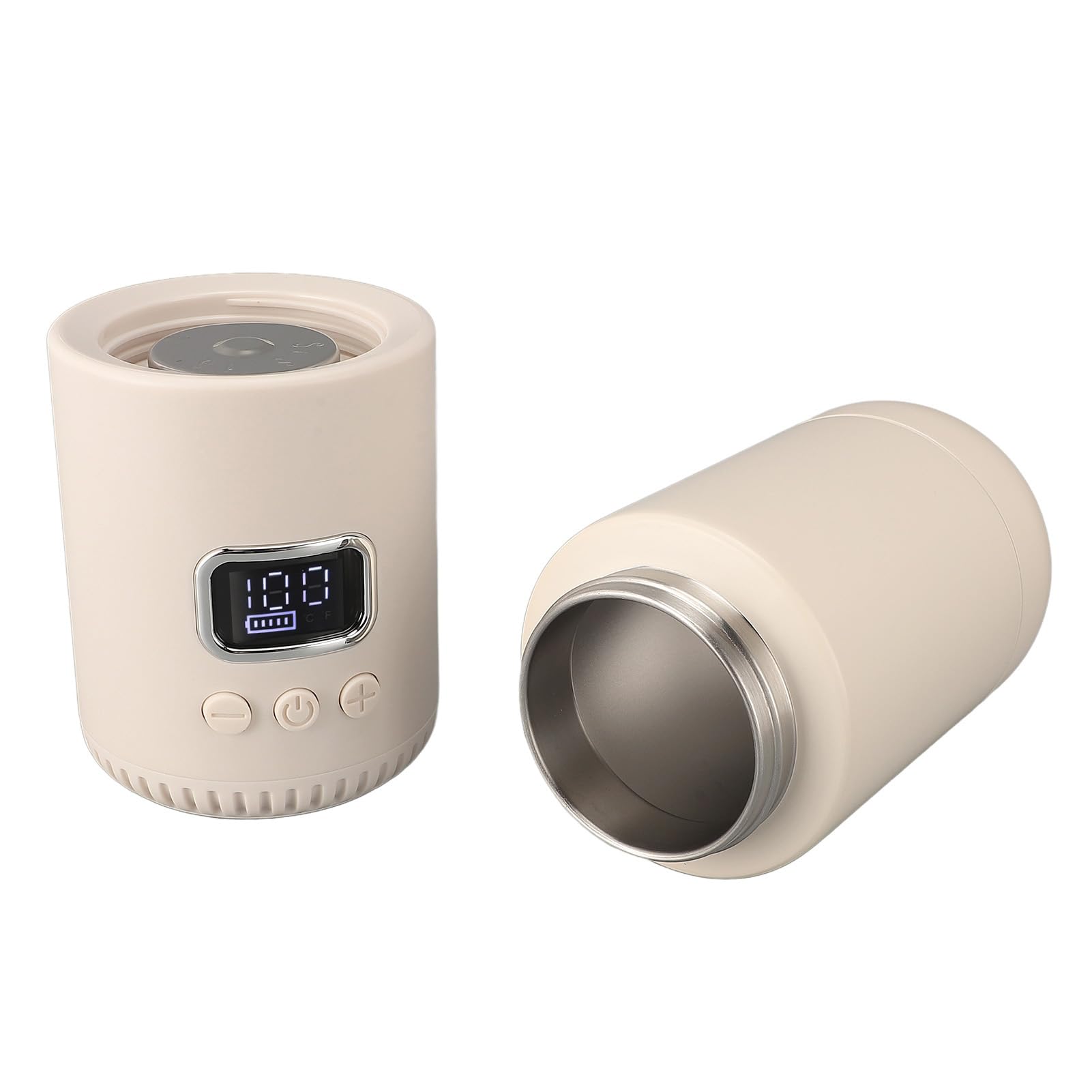 KUIDAMOS Hervidor Eléctrico de Viaje Compacto Recargable 18000mAh Caldera de Agua Caliente para Aventuras Al Aire Libre y Viajes 400ML