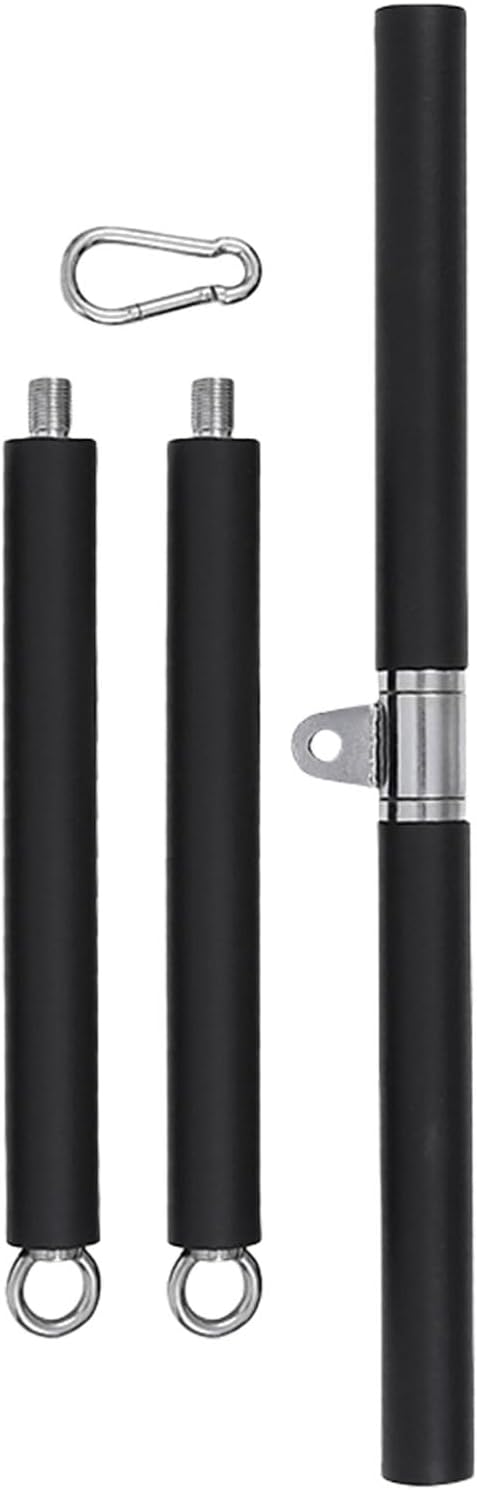 テンションロッド、取り外し可能なフィットネスプルダウンロッド、背中の筋力トレーニングハンドル、ケーブルマシン用の耐久性の高いジムロッ