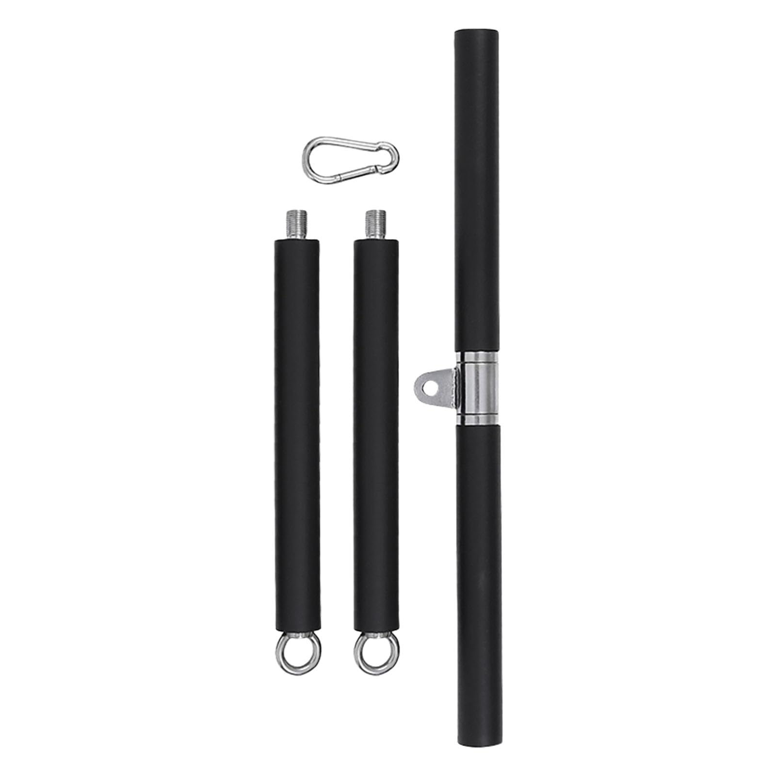 Buxuaaaa Strength Workout Handle Detachable Fitness Pull Down Rod Strength Training Equipment for Gym Cable Machine Training Workout Equipment