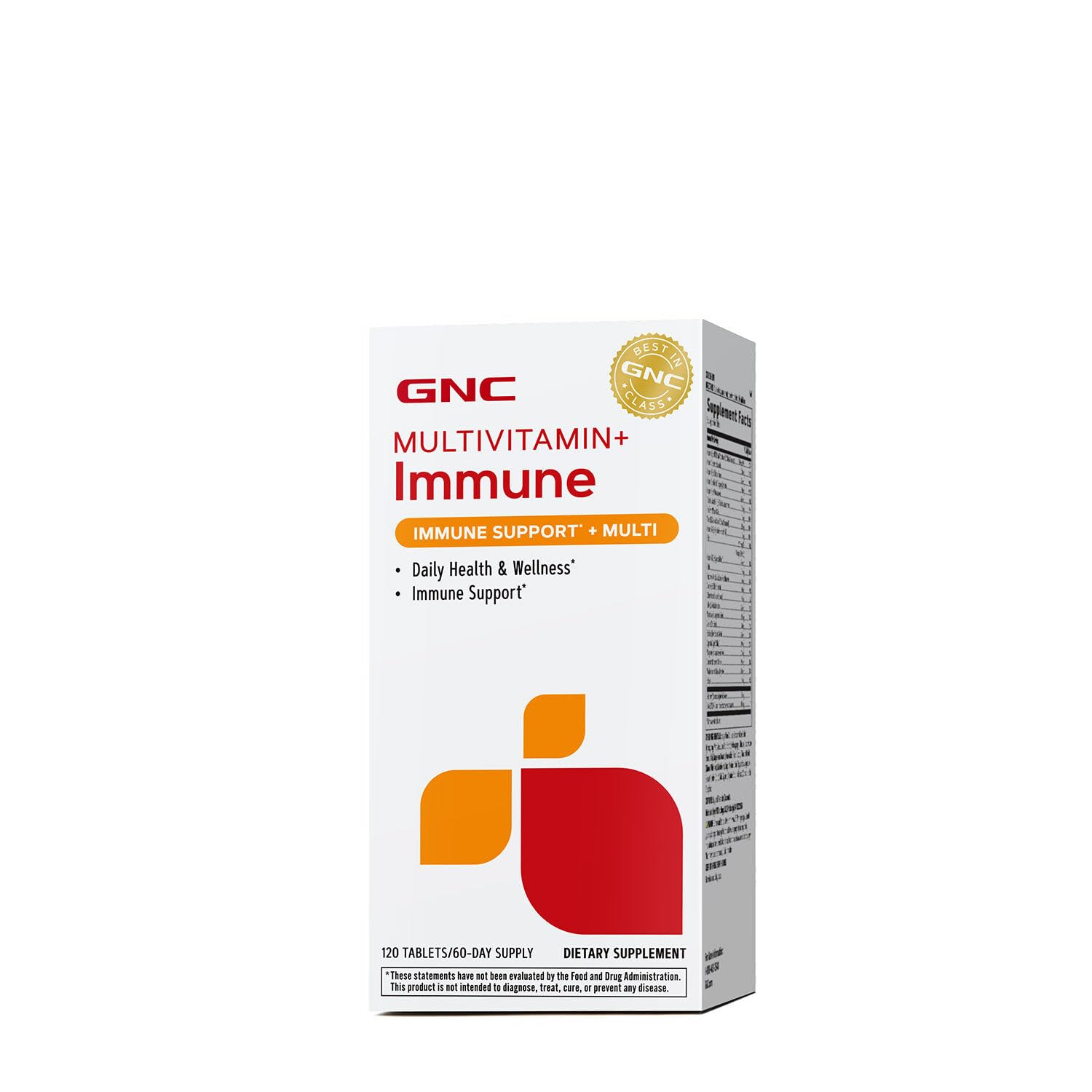 GNC Multivitamin+ Immune Support* + Multi - 120 Tablets (60 Servings)