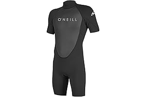 O'Neill Men's Reactor-2 2mm Back Zip, Short Sleeve, Spring Wetsuit