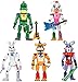 6 Pz/set FNAF Action Figure Cinque Notte al Freddy Movable Action Figure Desk Ornamenti Regalo Dei Bambini Capodanno (Type E)