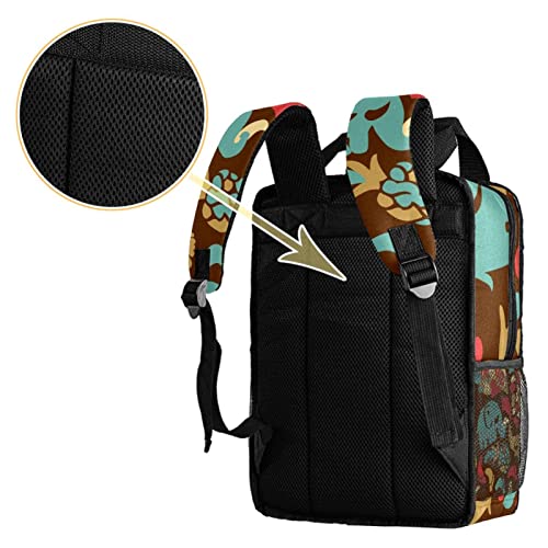 Sac à dos garçon motif notes de musique idée cadeau vintage - 4