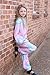 Arshiner Fall Outfits for girls Pink Hoodies Jogger Set 2 Piece Basic Sweatsuit Pullover and Sweatpants Fashion Tracksuit