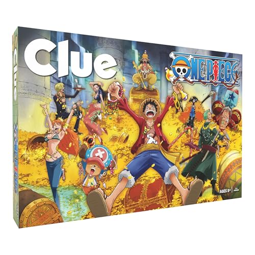 CLUE: juego de mesa One Piece - tesoro pirata miniatura 1