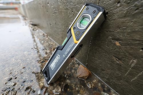 ToughBuilt Nível da caixa magnética iluminada de 23 cm - (TB-H2-L-9LH-M)
