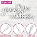 HOHOSIGN Good Vibes Neon Sign for Wall Decor Neon Lights Sign, 16