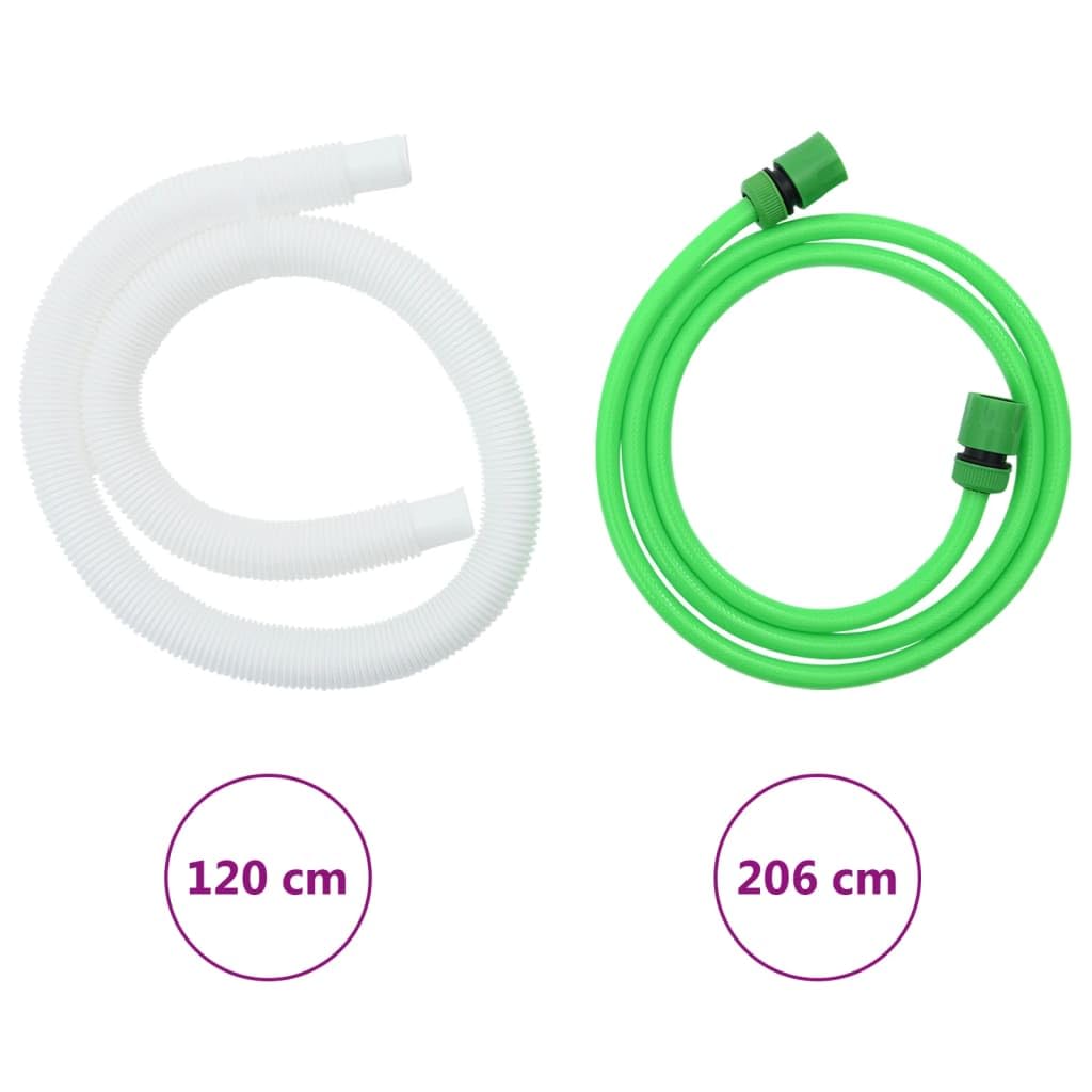 Serbatoio dell'acqua piovana, 750 l, pieghevole, in PVC, con tubo da giardino e rubinetto, per sistema di irrigazione, balcone, terrazza, irrigazione del giardino