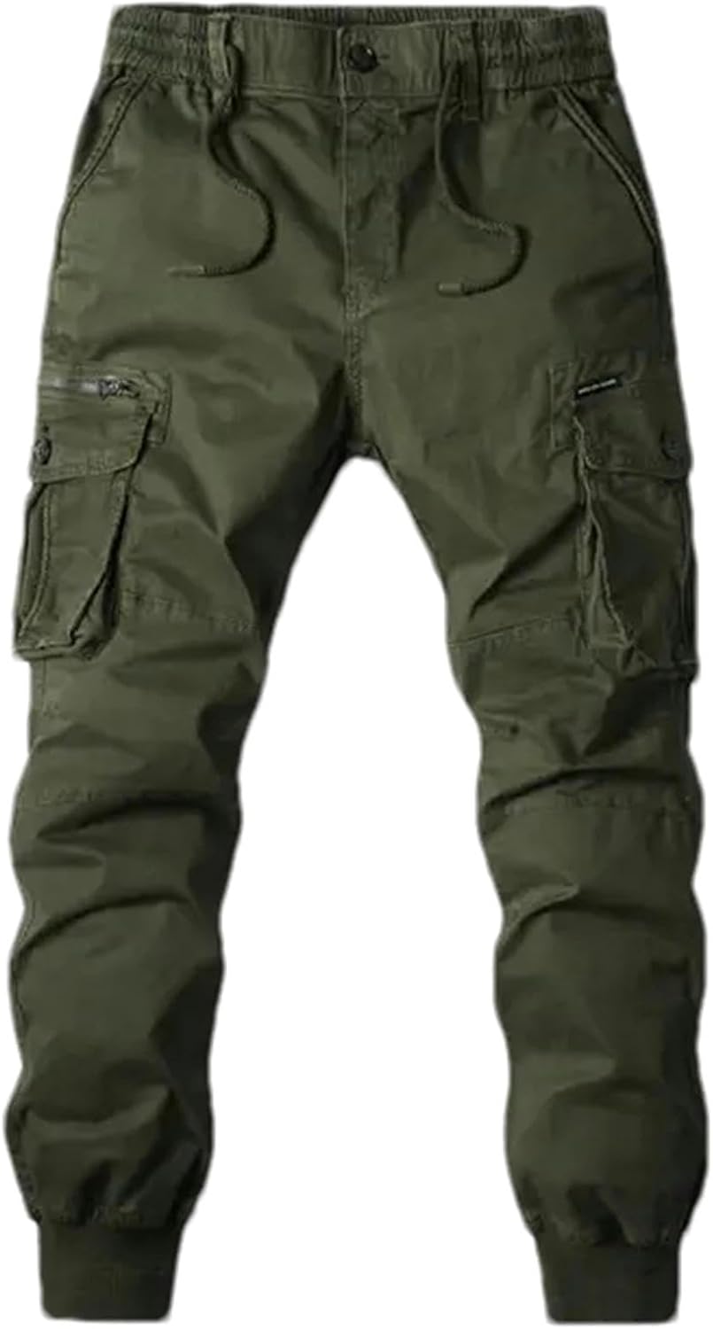 Cargo Pants Men Jogging Casual Pants Cotton Military Mens Streetwear Mens Work Tactical Tracksuit Trousers