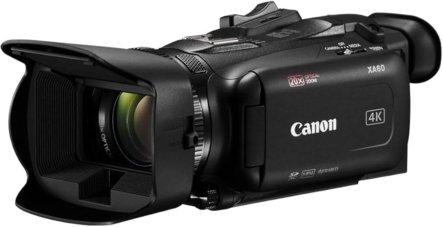 Canon デジカメ Amazon.com : Canon XA60 Pro Camcorder 1/2.3” 4K UHD CMOS Sensor