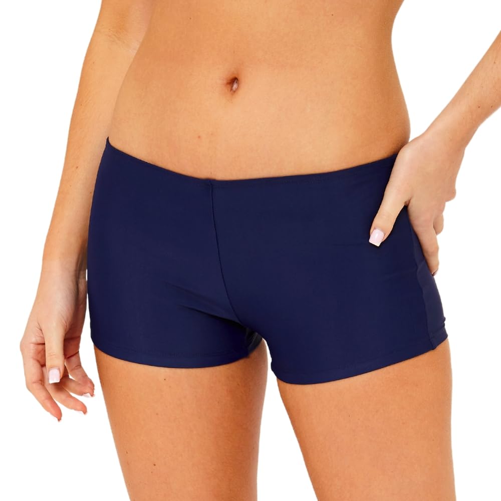 Scuba Women's Swim Shorts - Navy - Size 22