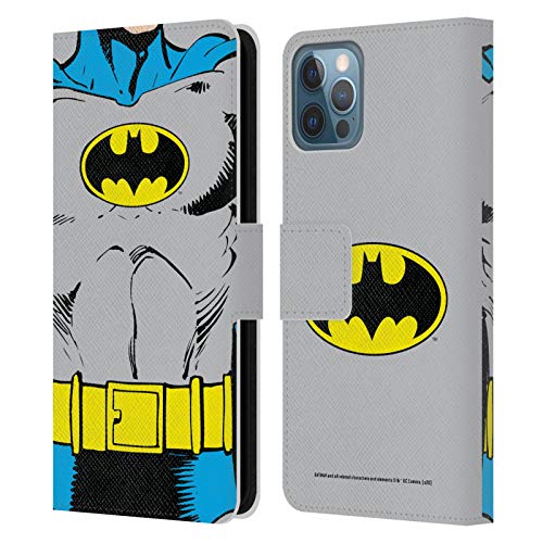 Funda Batman iPhone 12 cuero clásico, el regalo perfecto para fans de DC
