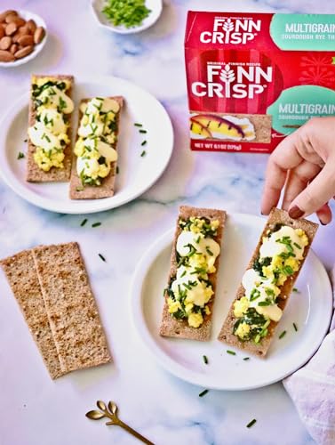 Finn Crisp Multigrain Sourdough Rye Thins Crispbread, 6.2 Ounce Box (Pack of 9) (1) - image 5