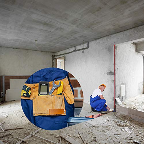 Huepar Telémetro Láser 100M con Batería de Ion de Litio y Sensor de Ángulo Eléctrico, LCD Retroiluminado Medida Láser M/In/Ft con Alta Precisión Modos de Medición Múltiple, Pitagórico-LM100A - imagen 6