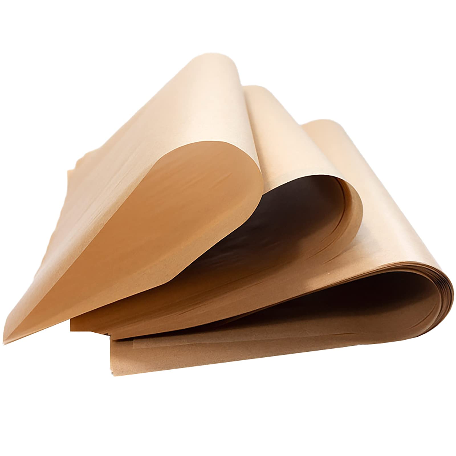 Papier sulfurisé pour hamburger 26x26 cm | Lot de 500 feuilles carrées pour cuisson