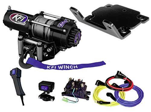 Kit Combo KFI A3000 Winch 3000 lb y Montaje para Yamaha