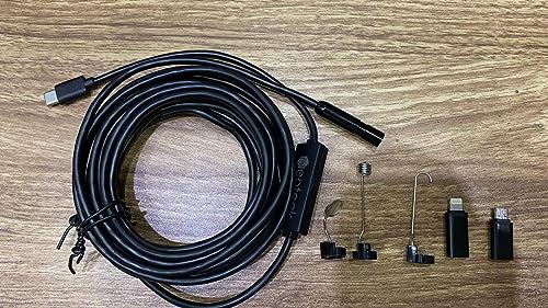 Neoteck Endoskopkamera 1920P HD Snake Inspektion Endoskop Wasserdicht mit 8 LED Leuchten...