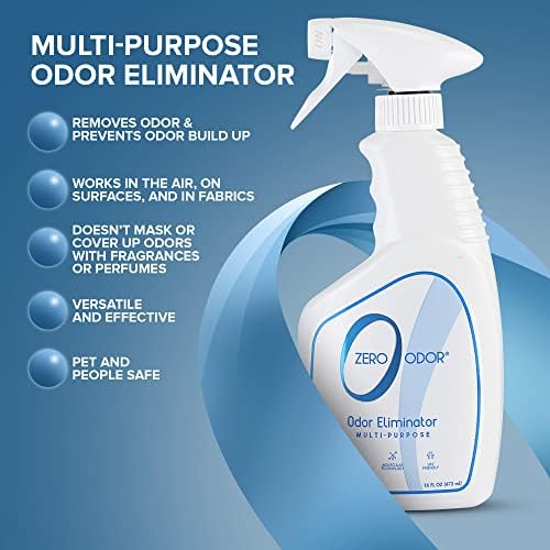 Zero Odor - Multi-Purpose Strong Odor Eliminator for Home, Office, Car, Bathroom, Hotel, Room Deodorizer, and Odor Neutralizer, 16oz - Thumbnail 4