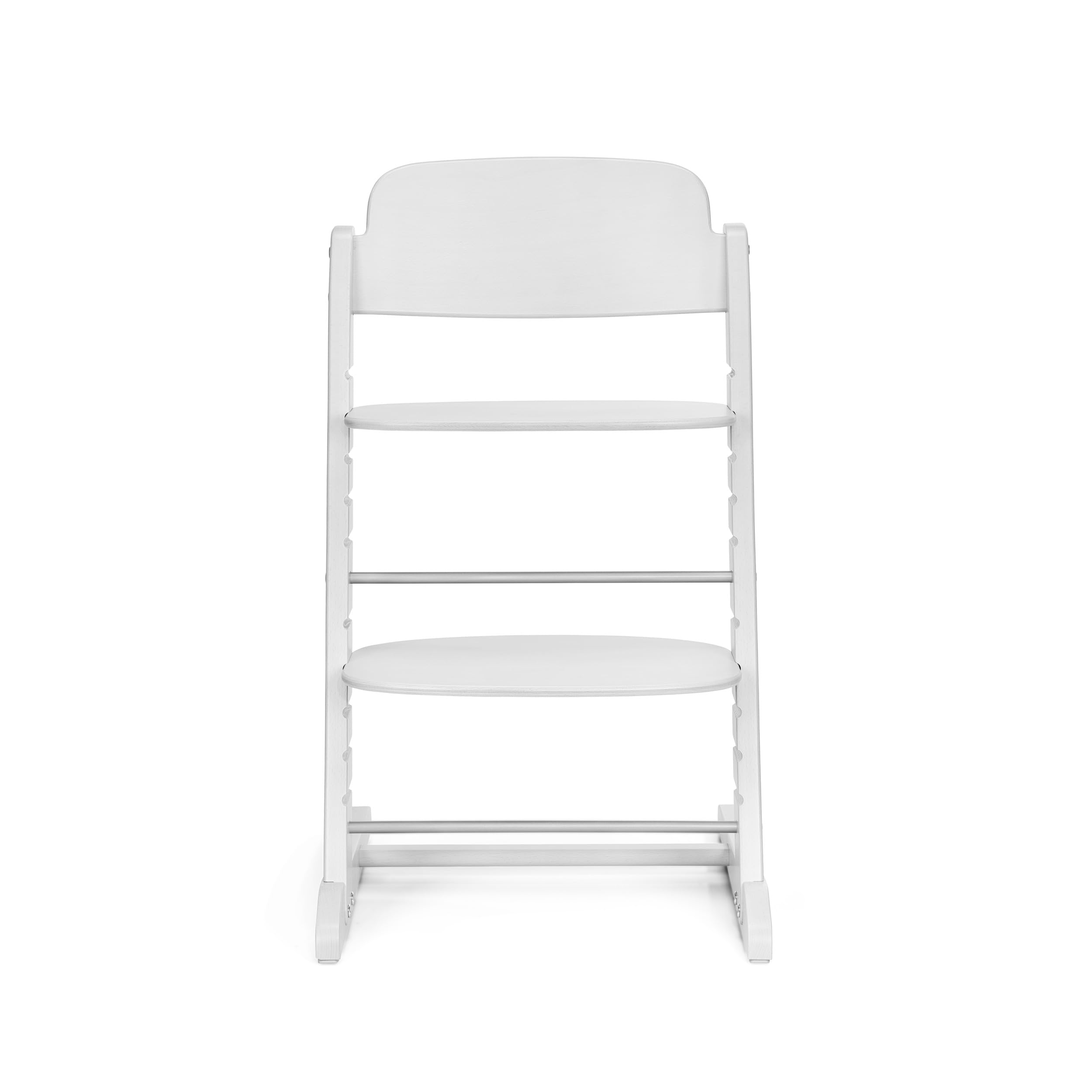 CYBEX Gold krzesełko do karmienia IRIS, Rośnie z dzieckiem, 3-99 lat, Może być używany od 6 miesięcy przez osobne nasadki, Drewno bukowe, All White