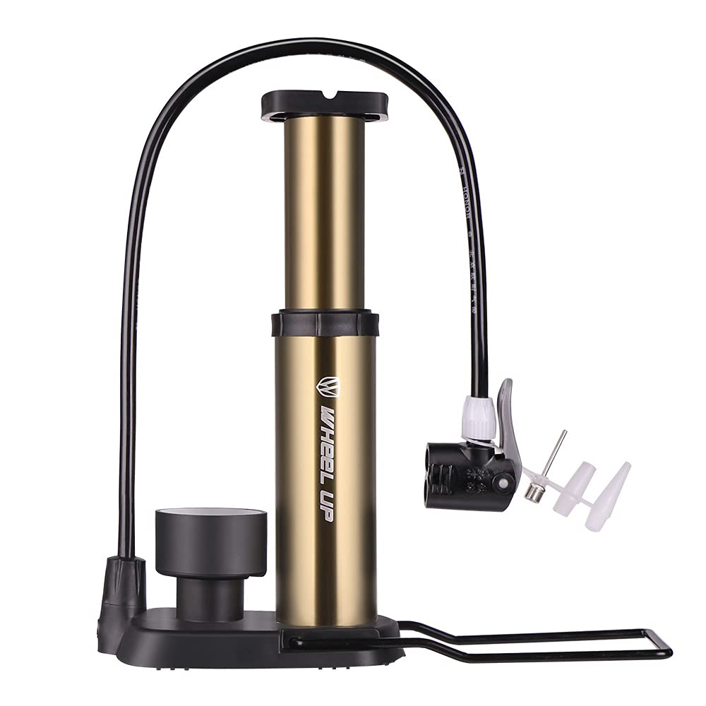 Pepisky High Pressure Bicycle Pump 160 Psi MTB Bike Air Inflator Portable Pump With Pressure Gauge Ultra-light Bike Pump